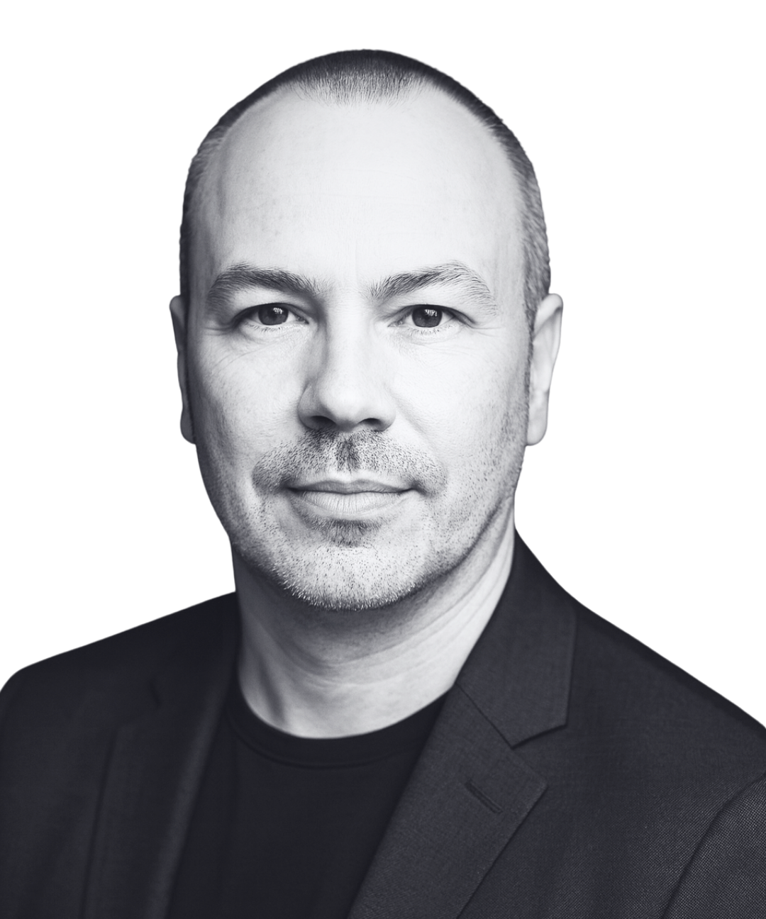 Black & White photograph of Paul Furner